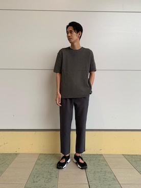 國田　健斗さん（メンズ・178cm）の春コーディネート