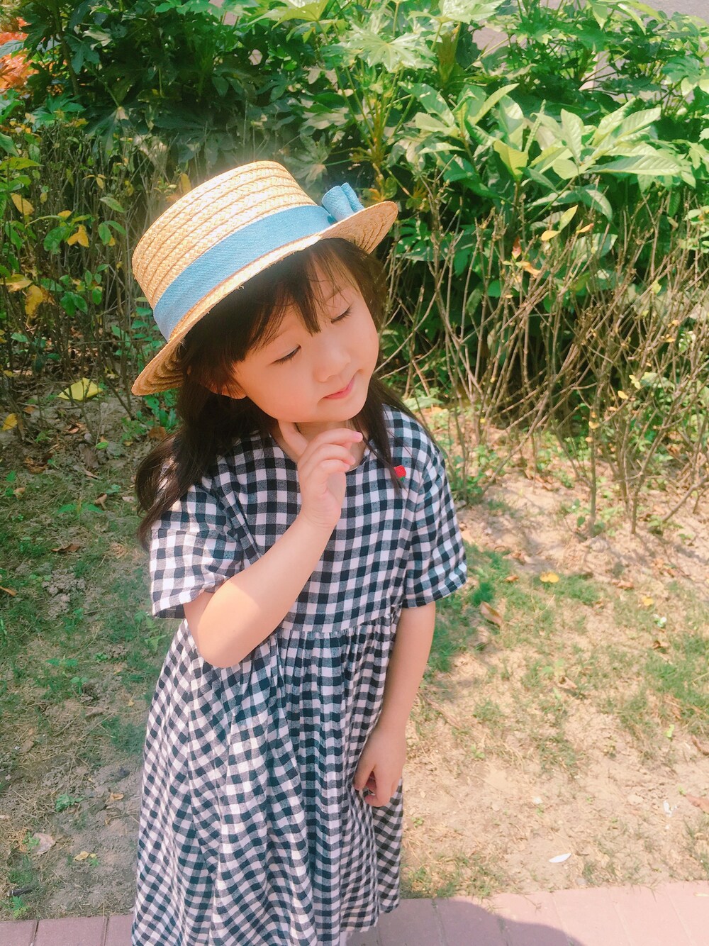 「Handmadeのアイテム（ワンピース、その他）」を使った、rowercocoさん（キッズ・100cm）の春コーディネートの1枚目の写真