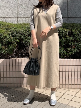 あべさんさん(レディース・158cm)の春コーディネート