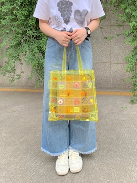 「通勤穿搭」｜「アイテム（腕時計）」を使った、rororozzさん（レディース・160cm）の夏コーディネート