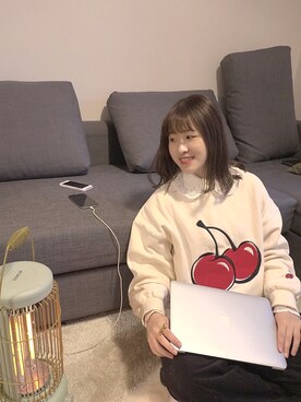 「基础款」｜「アイテム（アクセサリー）」を使った、rororozzさん（レディース・161cm）の冬コーディネート