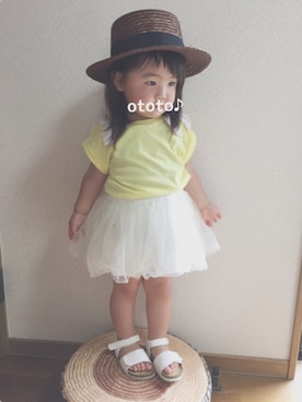 おと♪さん(キッズ・80cm)の夏コーディネート