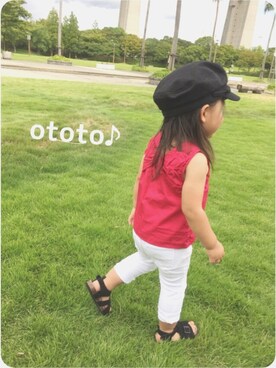 おと♪さん（キッズ・80cm）の夏コーディネート