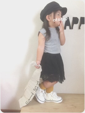 おと♪さん（キッズ・80cm）の夏コーディネート