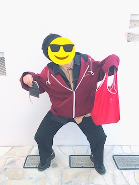 「my beautiful landlet（マイビューティフルランドレット）のアイテム（バッグ）」を使った、あつしさん（メンズ・178cm）の春コーディネート