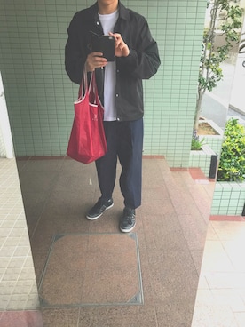 あつしさん(メンズ・178cm)の春コーディネート