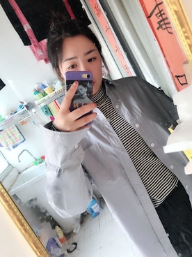「WEEKDAY（ウィークデイ）のアイテム」を使った、_闪闪大王さん（レディース・163cm）の春コーディネート