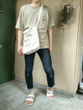 つぐ吉さん（メンズ・170cm）の夏コーディネート