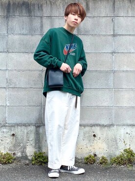 「アイテム（雑誌）」を使った、つぐ吉さん（メンズ・172cm・10代）の春コーディネート