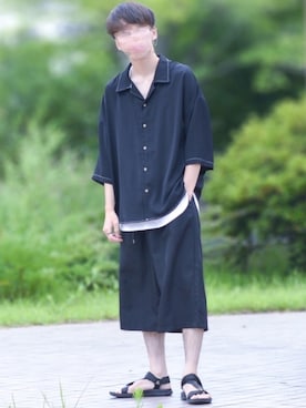 つぐさん(メンズ・172cm)の夏コーディネート