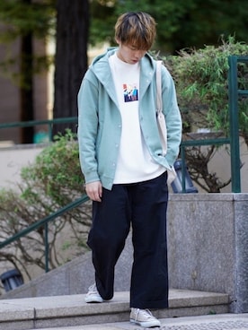 つぐ吉さん（メンズ・172cm）の春コーディネート