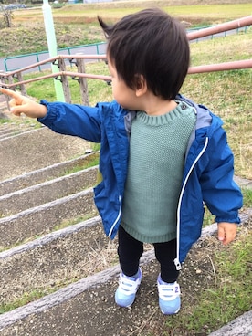 tiinさん（キッズ・90cm）の冬コーディネート