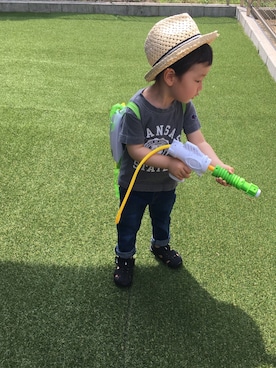 tiinさん（キッズ・90cm）の春コーディネート