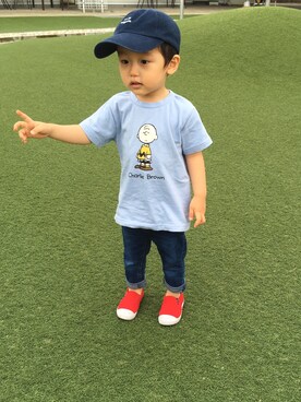 tiinさん（キッズ・74cm）の夏コーディネート