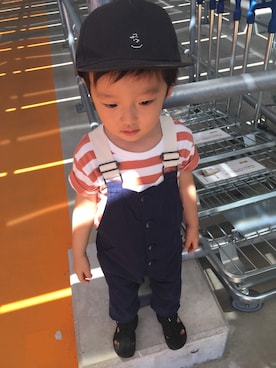 tiinさん（キッズ・90cm）の秋コーディネート