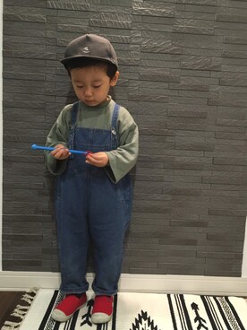 tiinさん(キッズ・90cm)の秋コーディネート