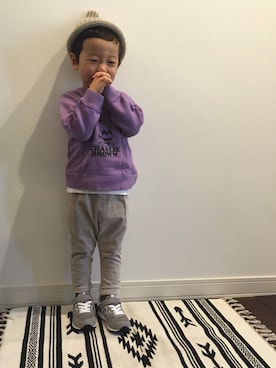 tiinさん（キッズ・90cm）の秋コーディネート