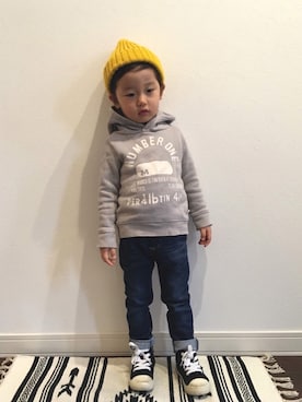 「着納め」｜tiinさん（キッズ・90cm）の春コーディネート