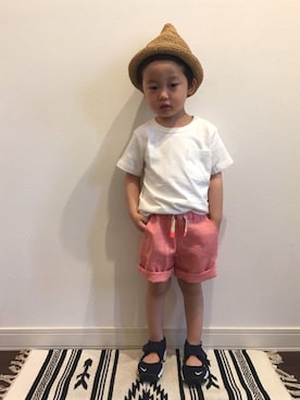 「ナイキリフト」｜「アイテム（その他）」を使った、tiinさん（キッズ・90cm）の春コーディネート