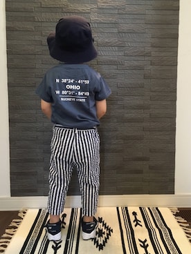 「ナイキリフト」｜「アイテム（その他）」を使った、tiinさん（キッズ・90cm）の春コーディネート
