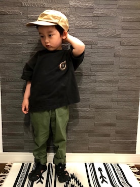 tiinさん（キッズ・90cm）の春コーディネート