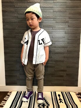 tiinさん（キッズ・100cm）の夏コーディネート