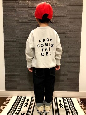 tiinさん（キッズ・100cm）の秋コーディネート