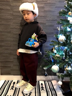 tiinさん(キッズ・100cm)の秋コーディネート