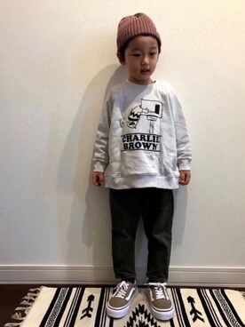 tiinさん（キッズ・100cm）の春コーディネート