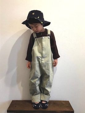 「ナイキリフト」｜tiinさん（キッズ・100cm）の春コーディネート