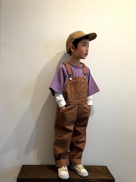 tiinさん（キッズ・100cm）の春コーディネート