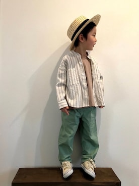 「Mint隊」｜tiinさん（キッズ・100cm）の春コーディネート