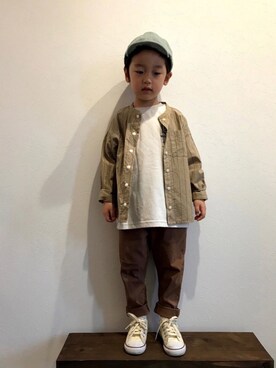 tiinさん（キッズ・100cm）の夏コーディネート