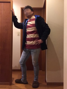 「adidas neo（アディダスネオ）のアイテム（ジャケット/アウター）」を使った、Tore@minさん（メンズ・174cm）の秋コーディネート