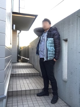 「Modern Amusement（モダンアミューズメント）のアイテム」を使った、Tore@minさん（メンズ・174cm）の冬コーディネート