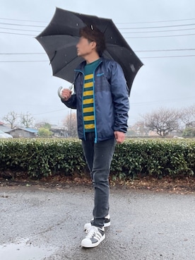 「アイテム（ジャージ）」を使った、Tore@minさん（メンズ・174cm・40代）の春コーディネート