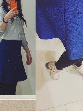 「ANN TAYLOR（アンテイラー）のアイテム」を使った、Jenny Linさん（レディース・160cm）の冬コーディネート