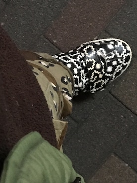 「アイテム（その他トップス、ブラウン系）」を使った、konpeiさん（メンズ・182cm）の冬コーディネート