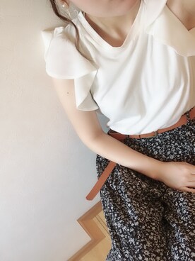 そ。さん（レディース・157cm）の夏コーディネート