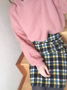 「Linetta（リネッタ）のアイテム」を使った、そ。さん（レディース・157cm）の冬コーディネート