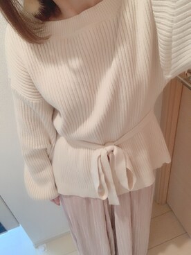 そ。さん（レディース・157cm）の冬コーディネート