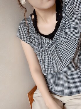 そ。さん（レディース・157cm）の夏コーディネート