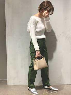 hidemiさん（レディース・154cm）の春コーディネート