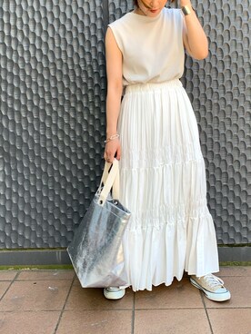 hidemiさん（レディース・154cm）の春コーディネート