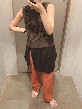 hidemiさん（レディース・154cm）の夏コーディネート