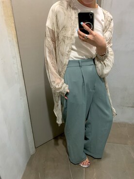 hidemiさん（レディース・154cm）の夏コーディネート