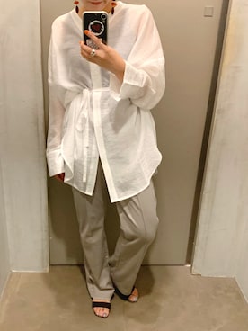 hidemiさん（レディース・154cm）の夏コーディネート