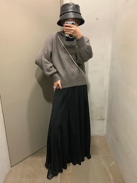 hidemiさん（レディース・154cm）の冬コーディネート