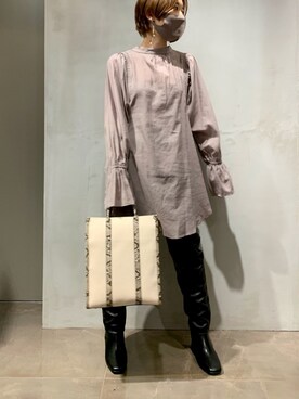 hidemiさん（レディース・154cm）の冬コーディネート