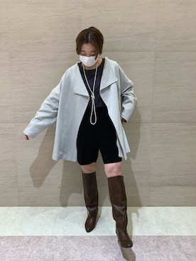 hidemiさん（レディース・154cm）の冬コーディネート